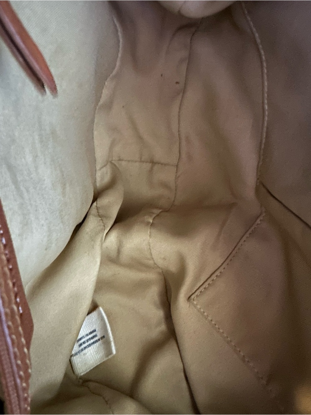 Lucky Brand Cognac Brown Leather Hobo Bag - Picture 10 of 16